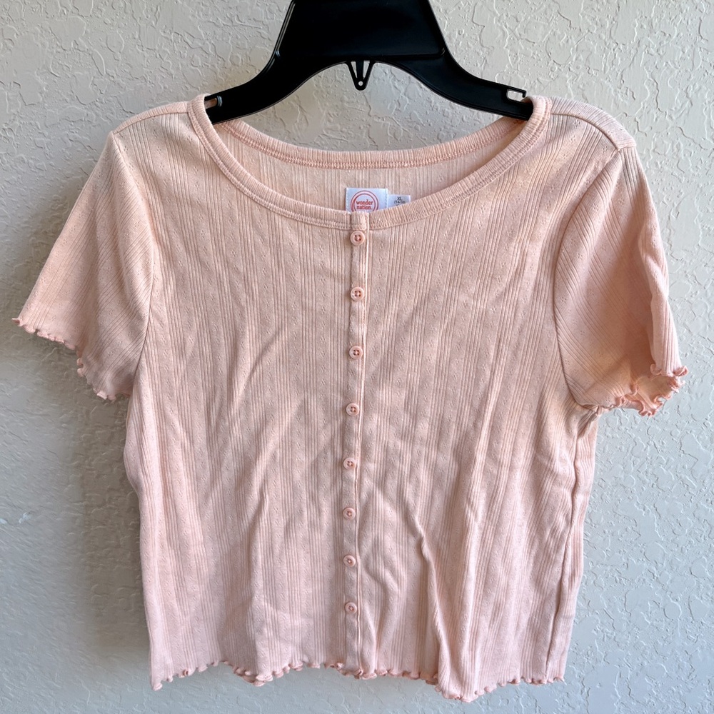 Peach wonder nation top
